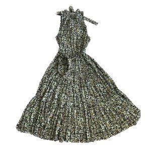 J Crew Halter Tie-Neck Maxi Size 8